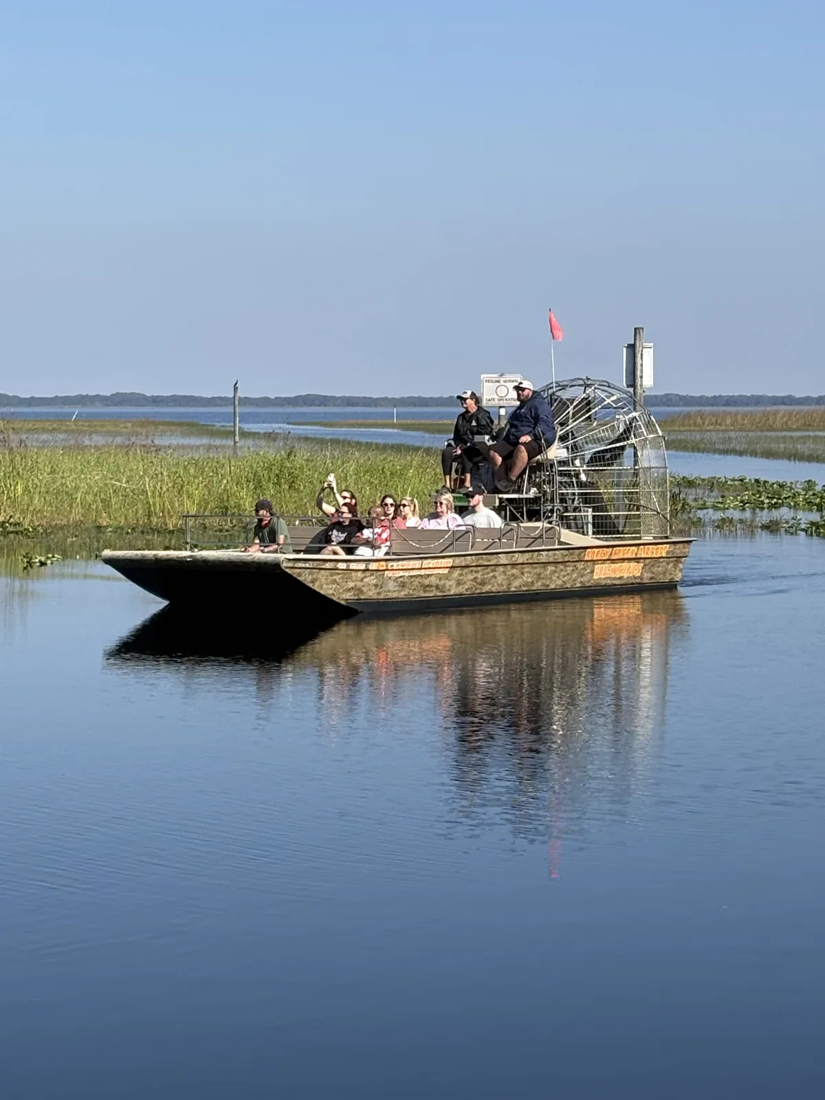 Balade en hydroglisseur dans les Everglades