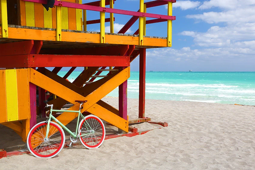 Balade à vélo à South Beach